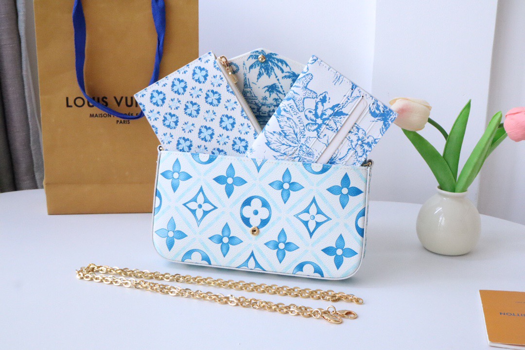 Louis Vuitton M11459 Félicie Pochette Women Bags Size 21*12*3cm