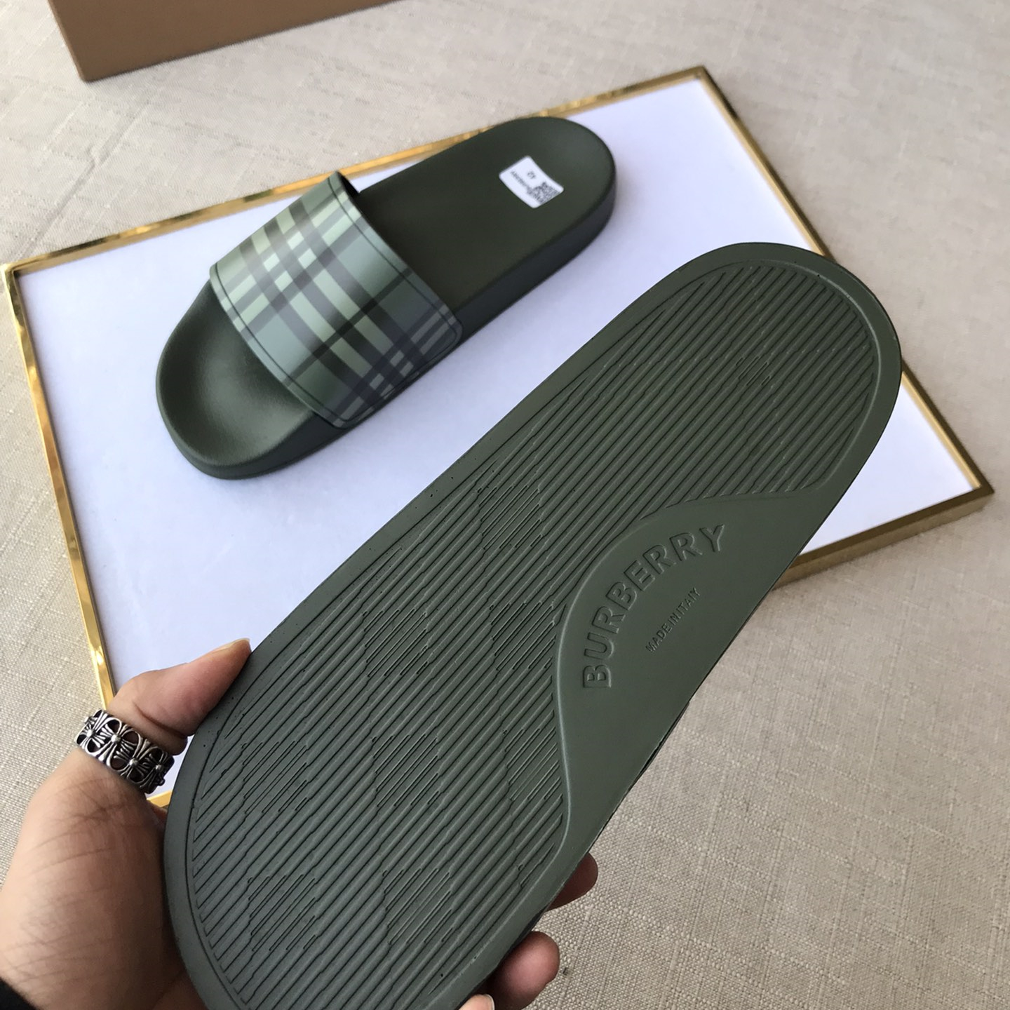 Burberry Mens Women Sandals Gr. 36-46