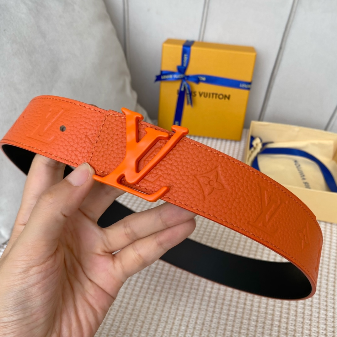 Louis Vuitton Men Belt Width 4cm
