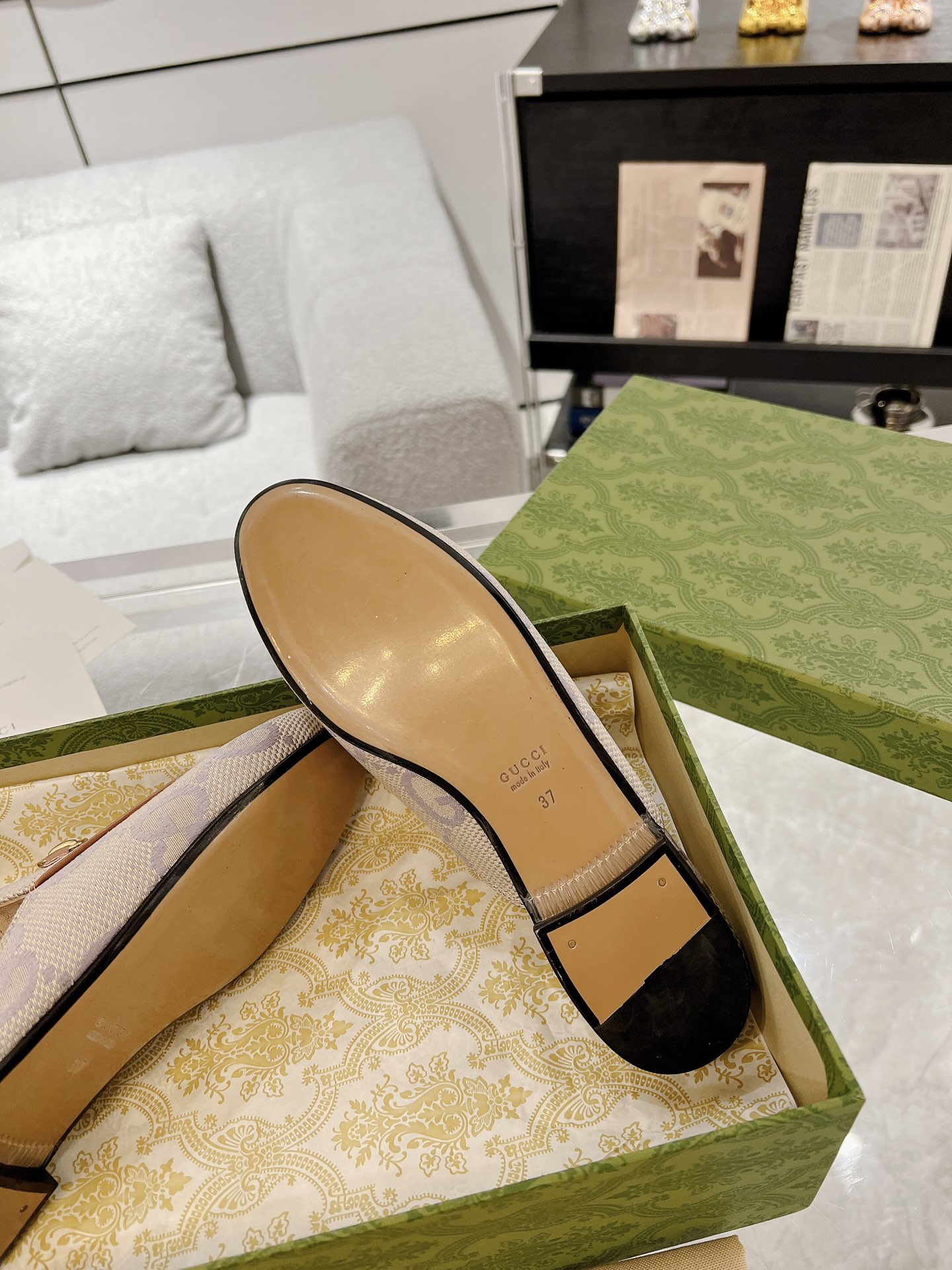 Gucci Princetown GG Slippers Size 35-41