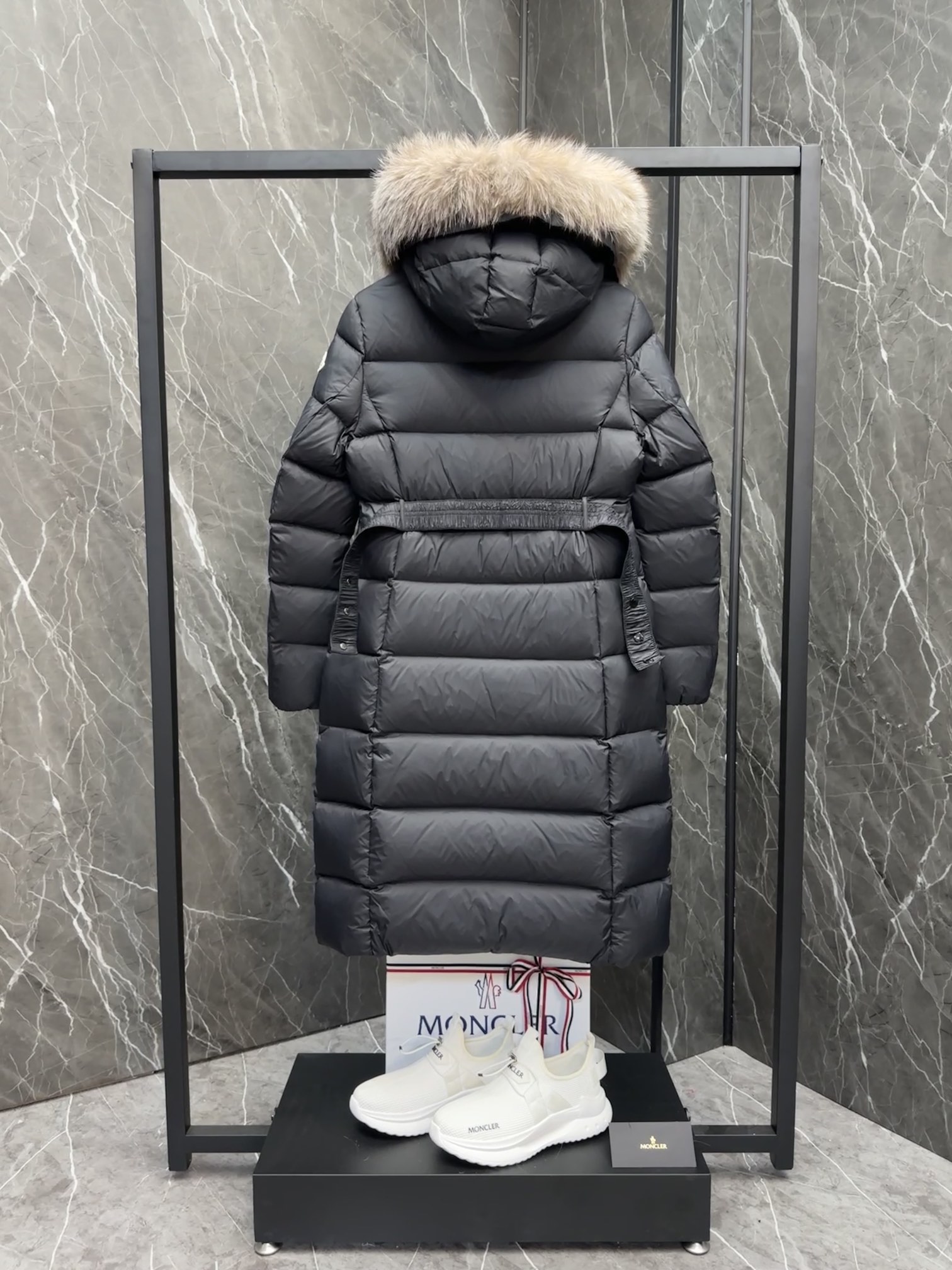 Moncler Boed Long Women Down Jacket Size S-XL