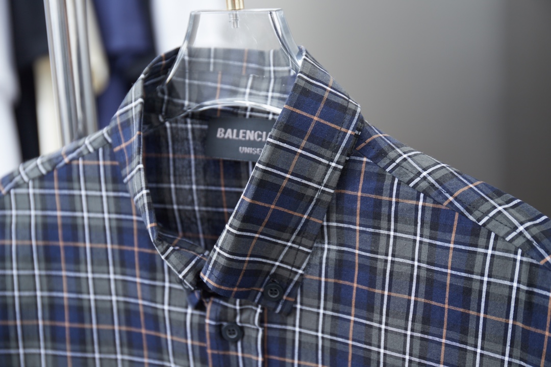 Balenciaga New Plaid shirt Size S-XL
