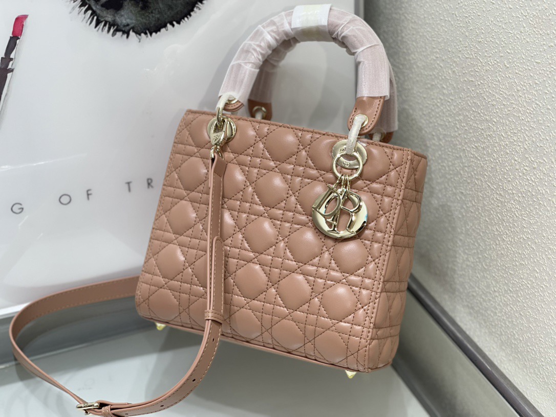 Dior Lady Women Shoulder Bags 24*20*11cm