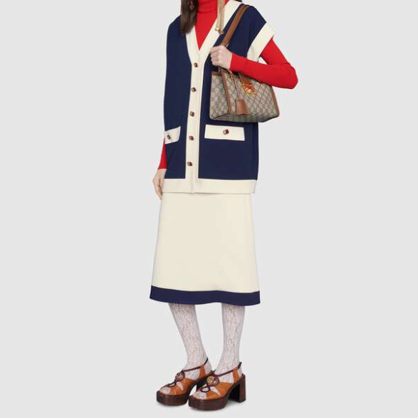 Gucci GG Supreme Padlock Women Shoulder Bags Size 26*18*10cm