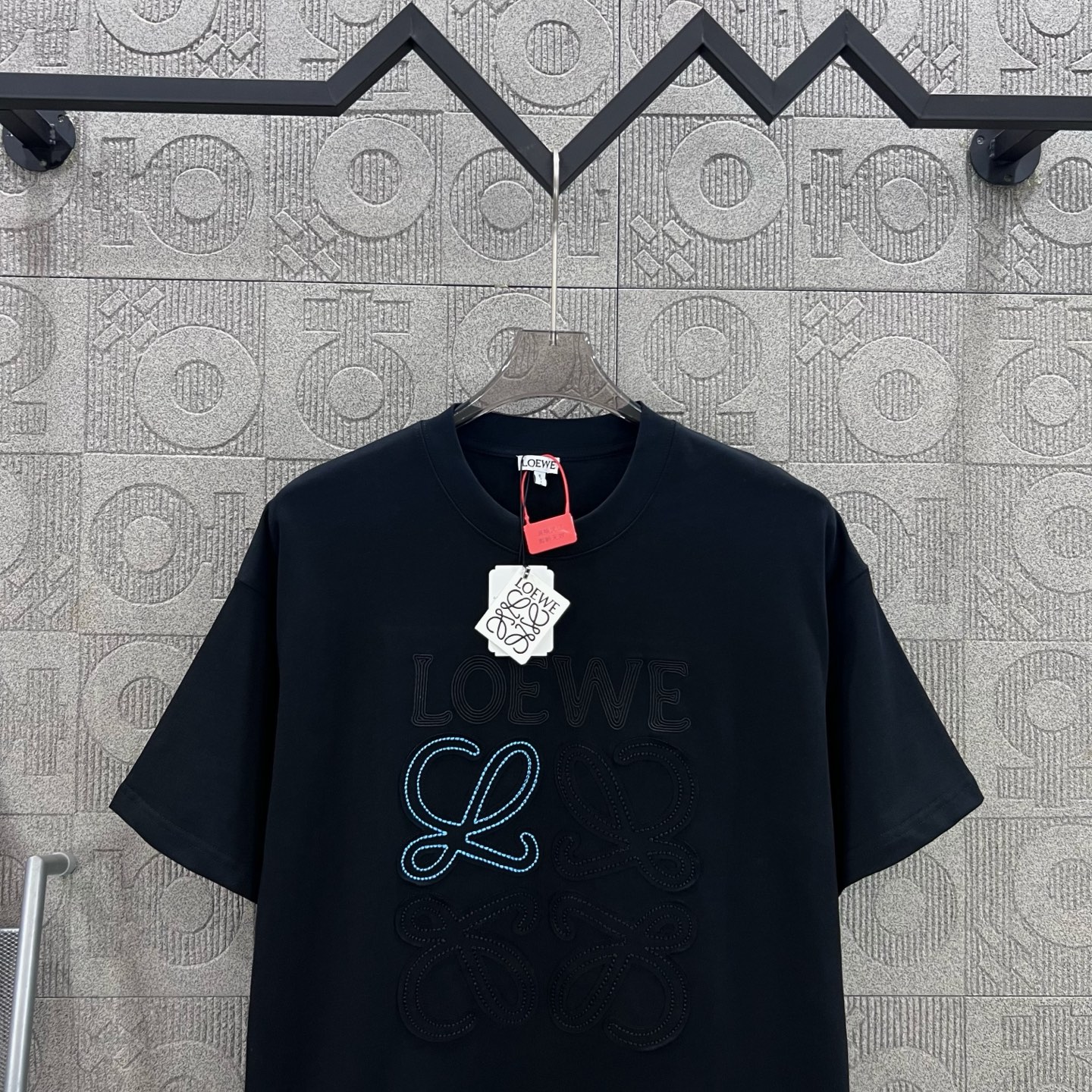 Loewe T Shirt  Embroider Logo Size XS-L