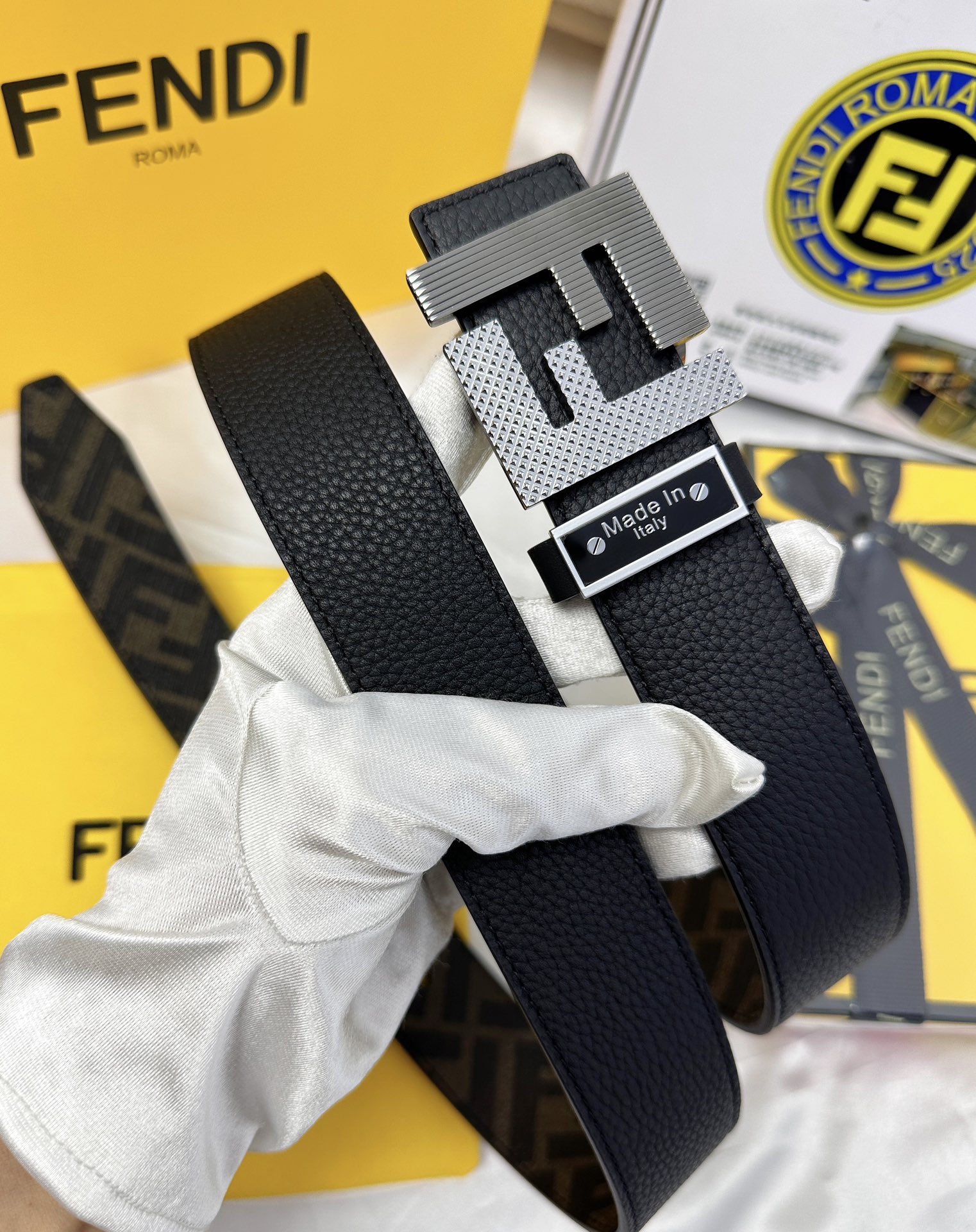 Fendi Men Belt Width 3.8cm