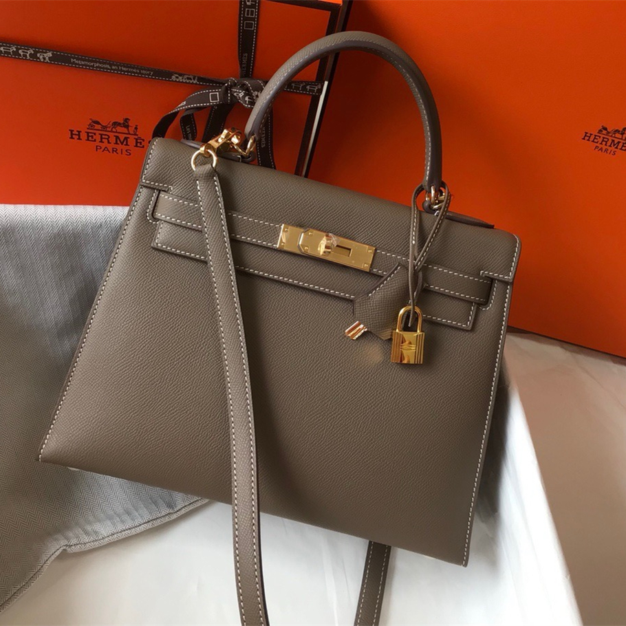 Hermes Kelly Women Handbags Shoulder Bags 2-Size