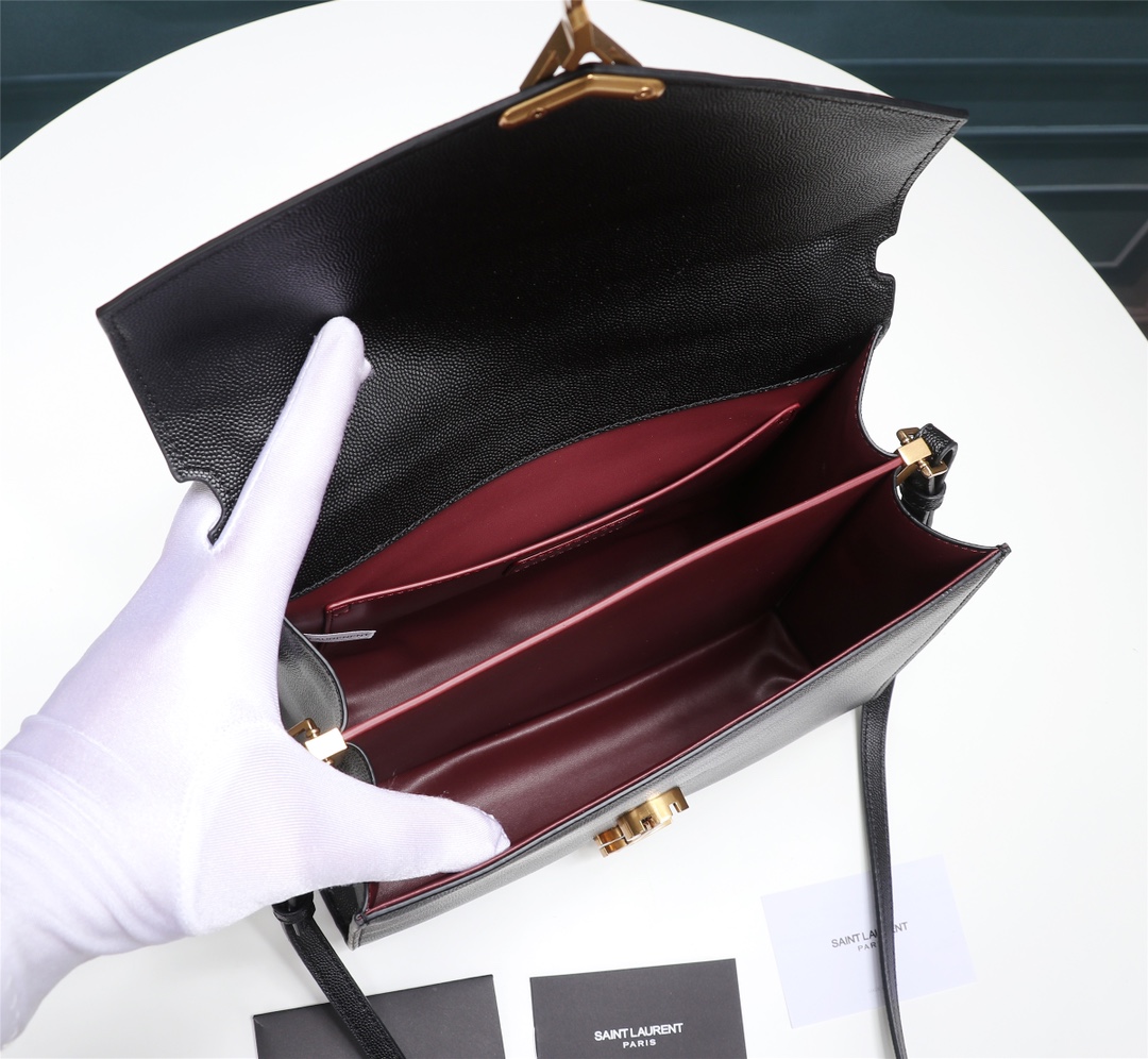 YSL Cassandra Women Shoulder Bags Size 24*20*11cm