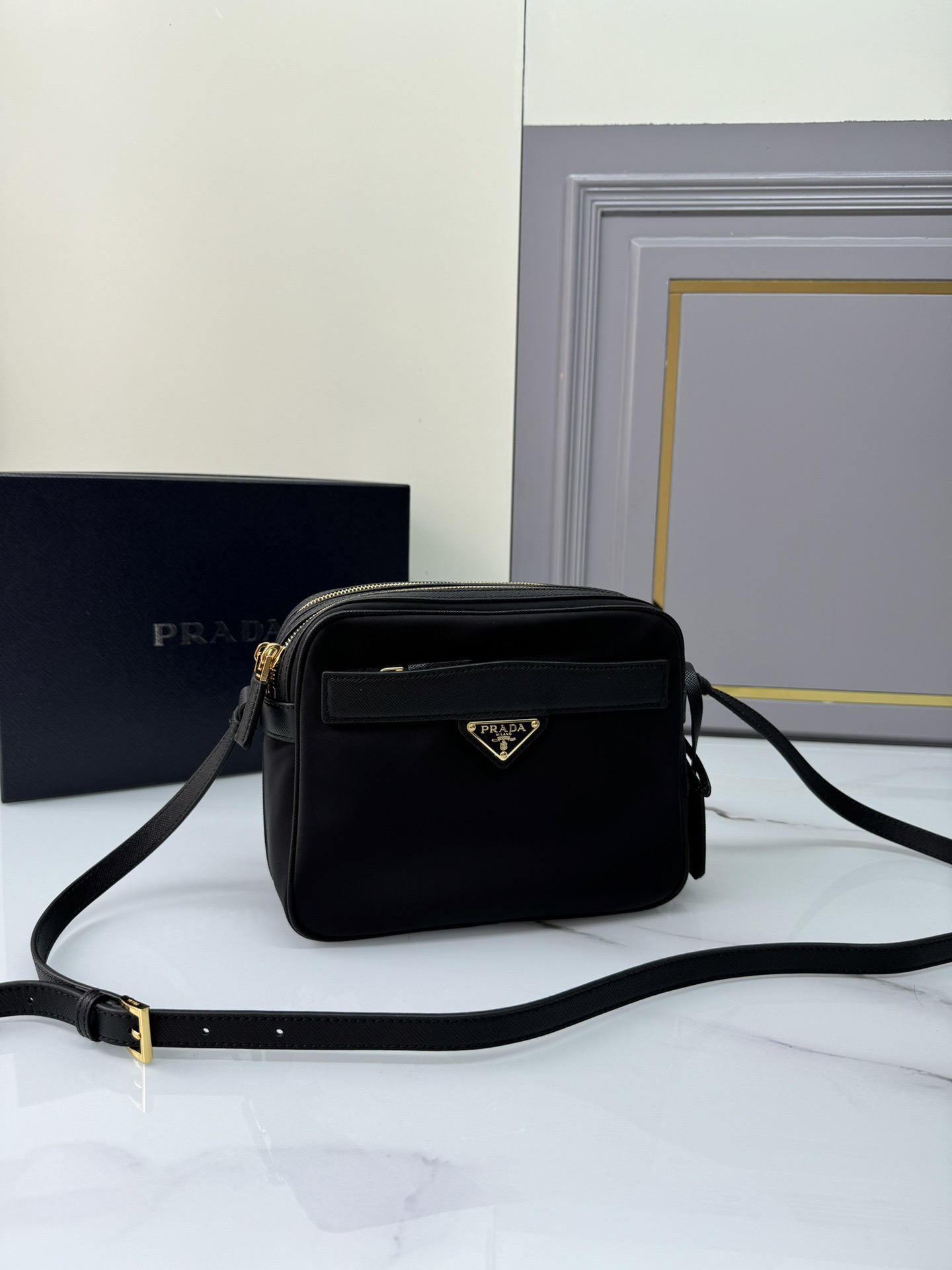 Prada 1BH218 Re-Edition 1978 Re-Nylon Shoulder Bags Size 21*17*8cm`