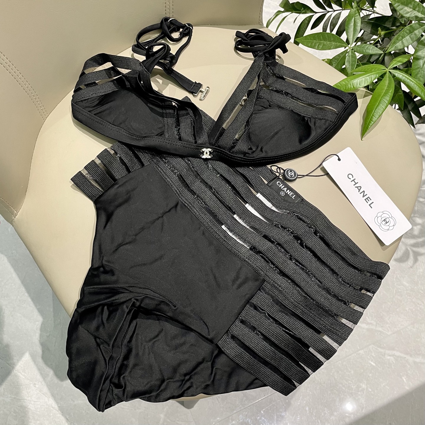 Chanel Swimsuit Size S-XL