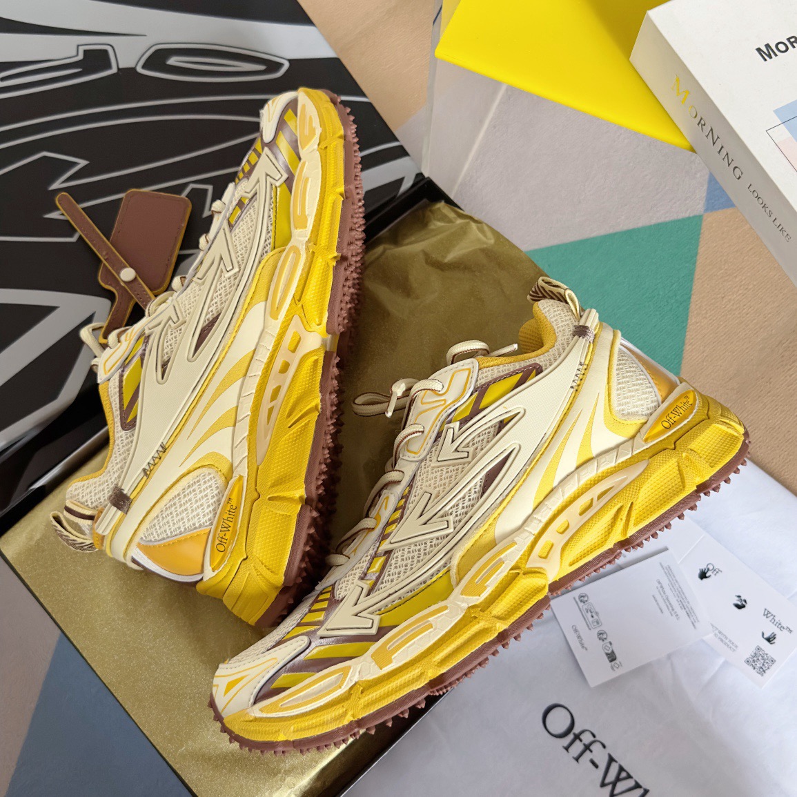 OFF White 2024ss Ow Be Right Back Sneaker Milan Size 36-46
