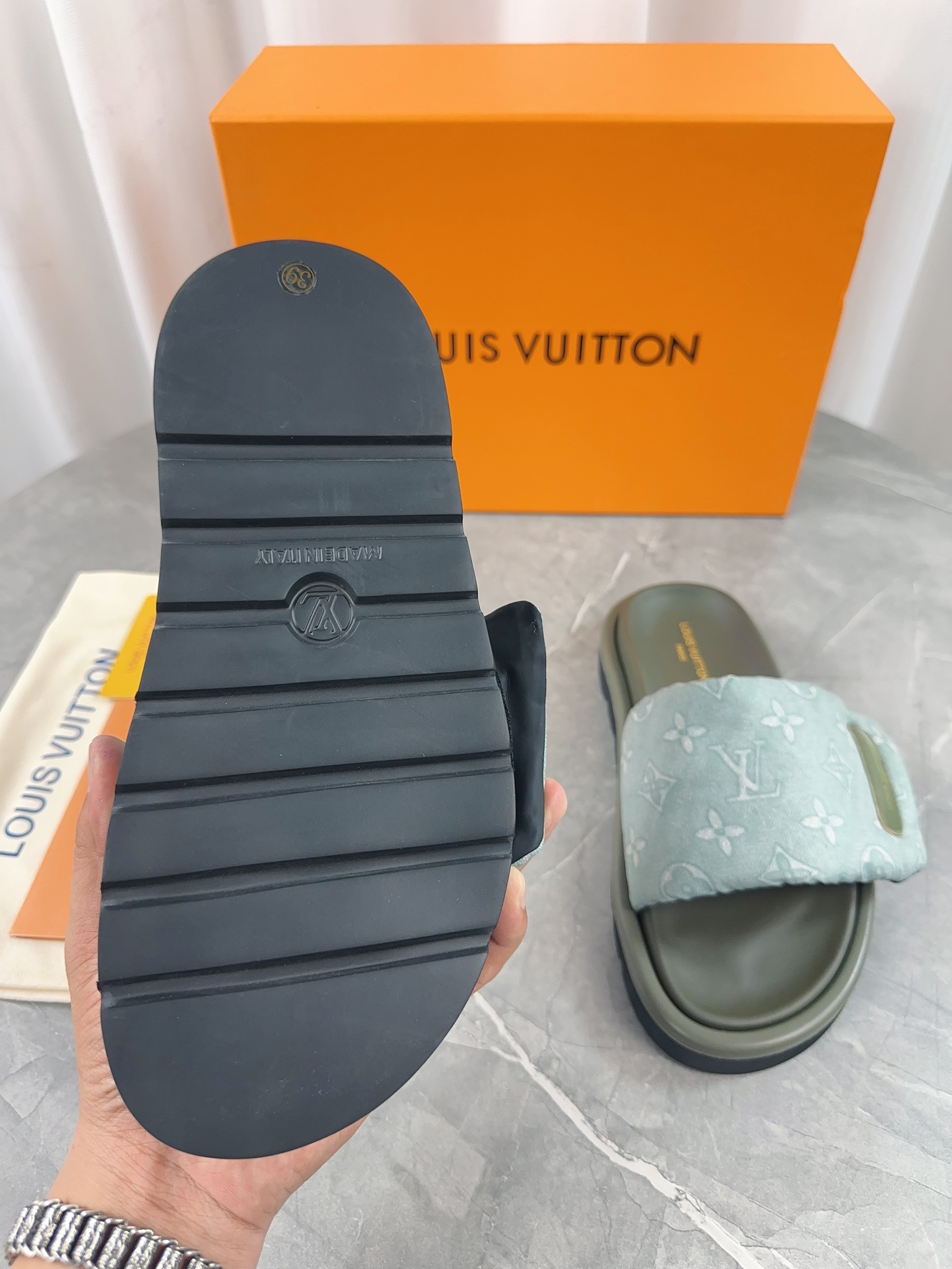 Louis Vuitton 2024ss Pool Pillow Comfort Slippers Size 36-45