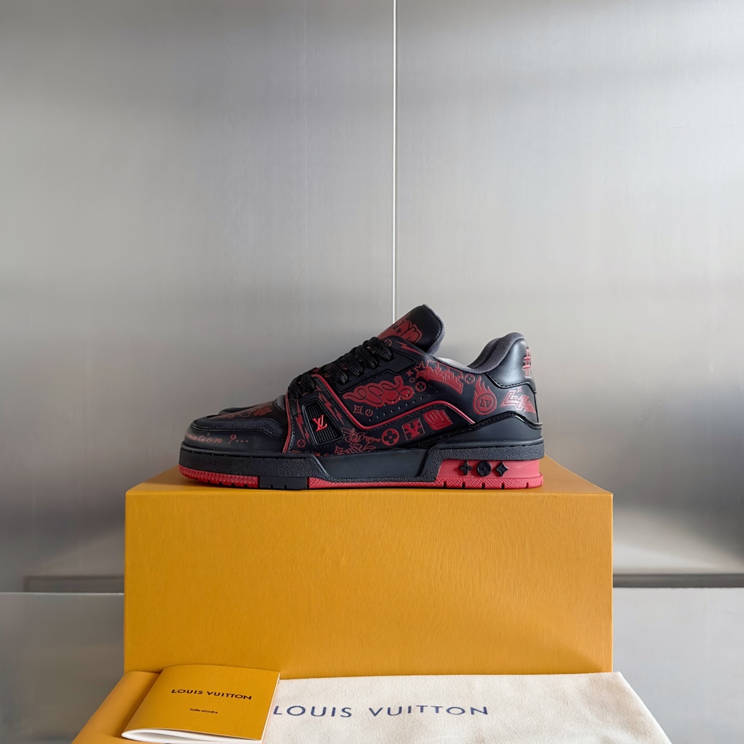 Louis Vuitton 2024New LV Trainer Sneaker Size 40-46