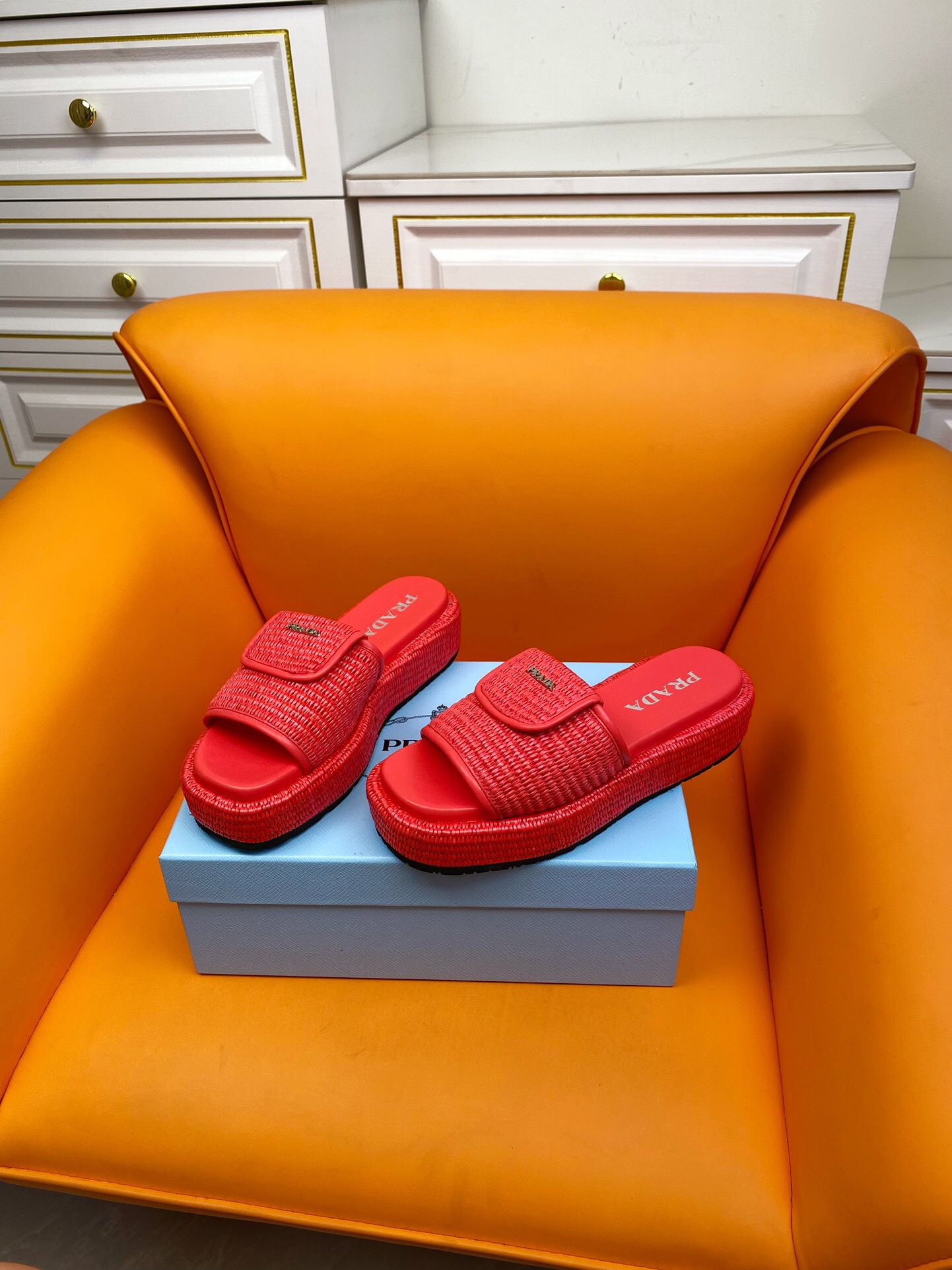 Prada 2024 New Monolith sandals Size 36-40