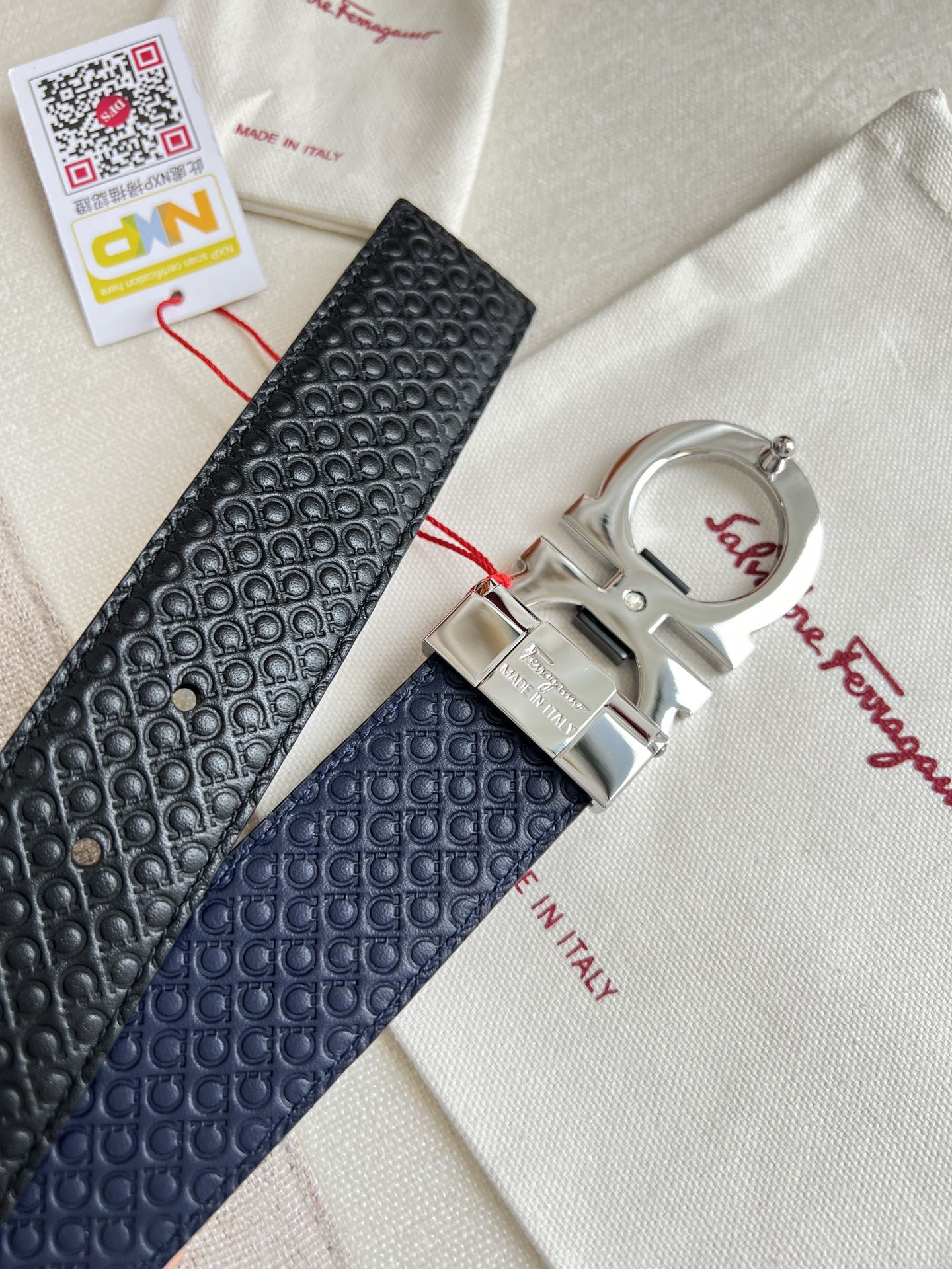 Ferragamo Men Belt Width 3.5cm