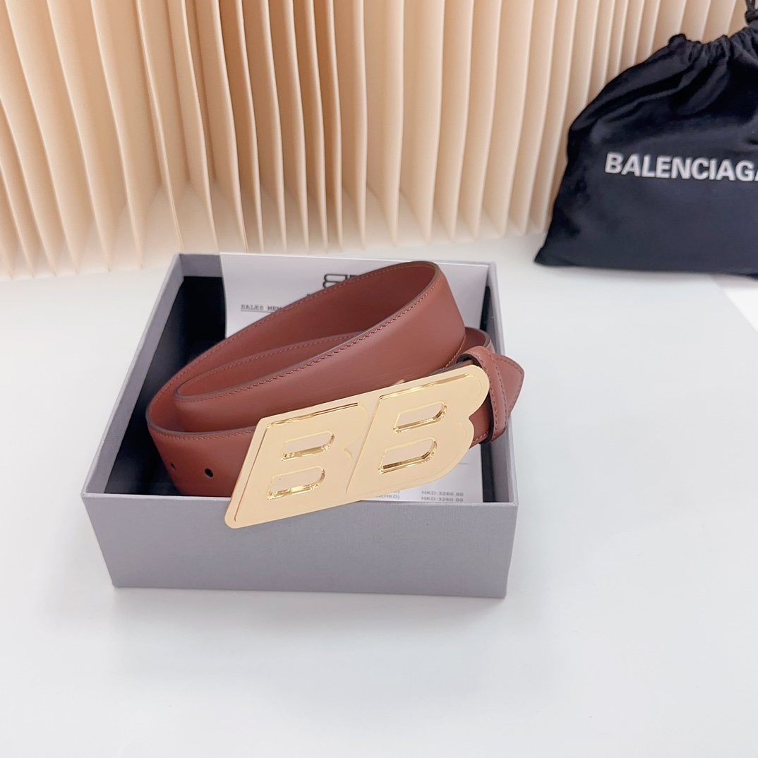 Balenciaga Women Belt Width 3.5cm