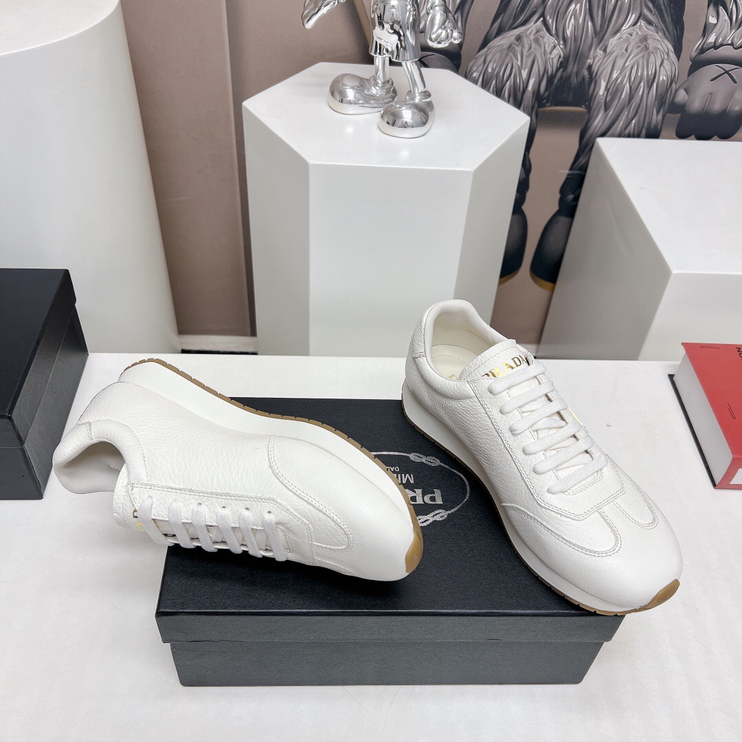 Prada Rank Leather Sports Shoes Size 39-45