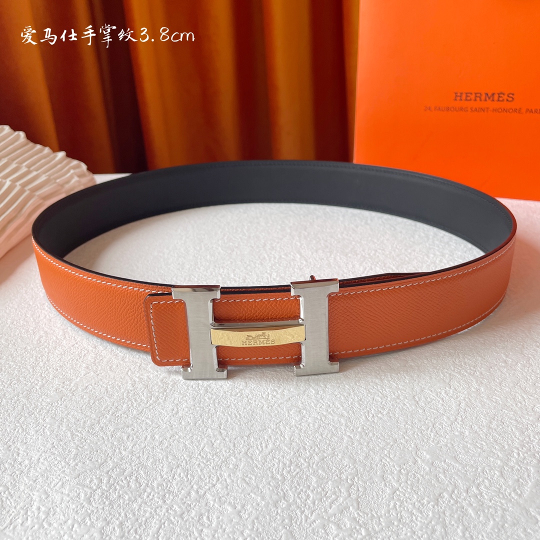 Hermes Men Belt Width 3.8cm