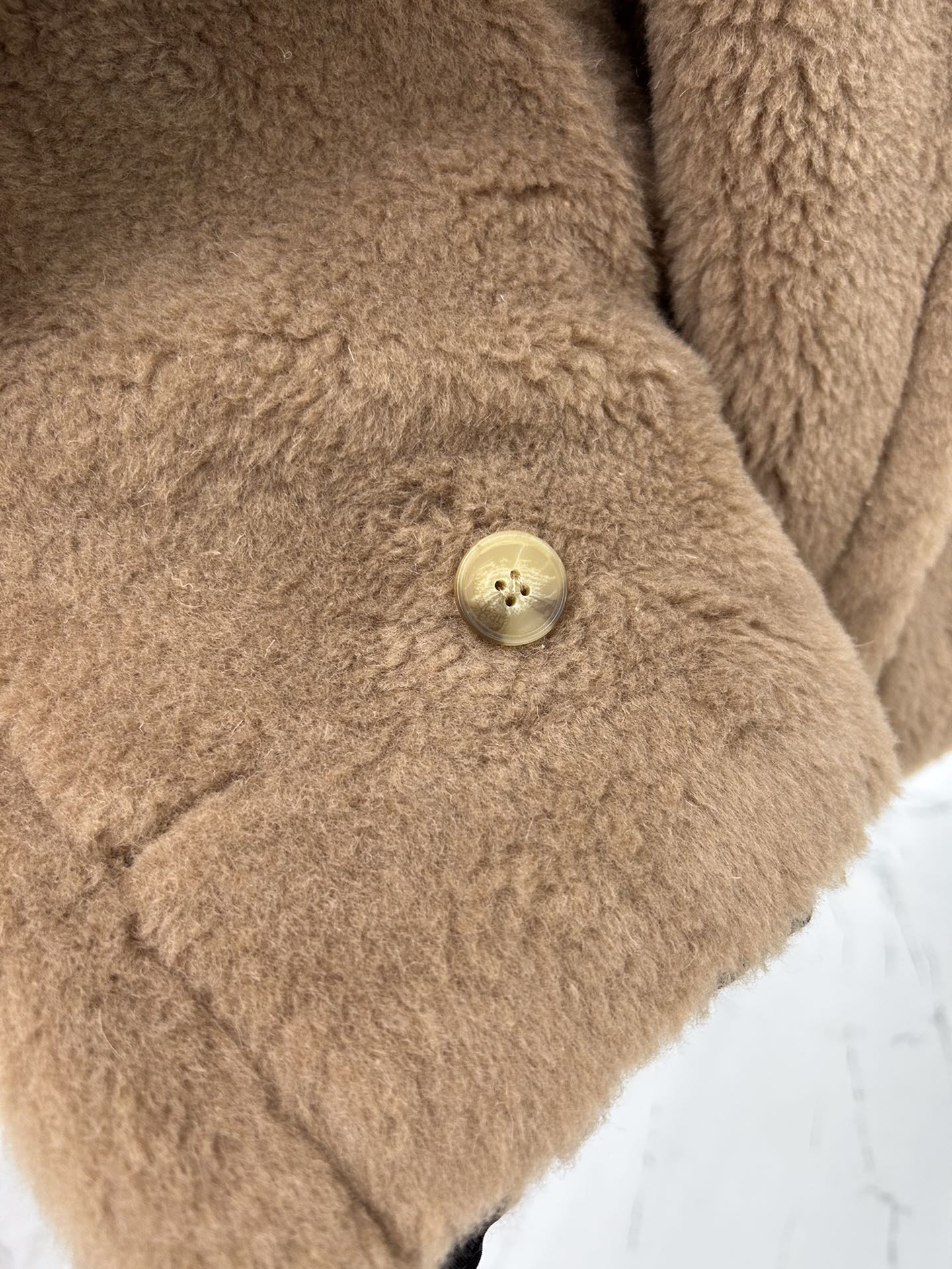 Max Mara Teddy fur Short coat Size XS-M