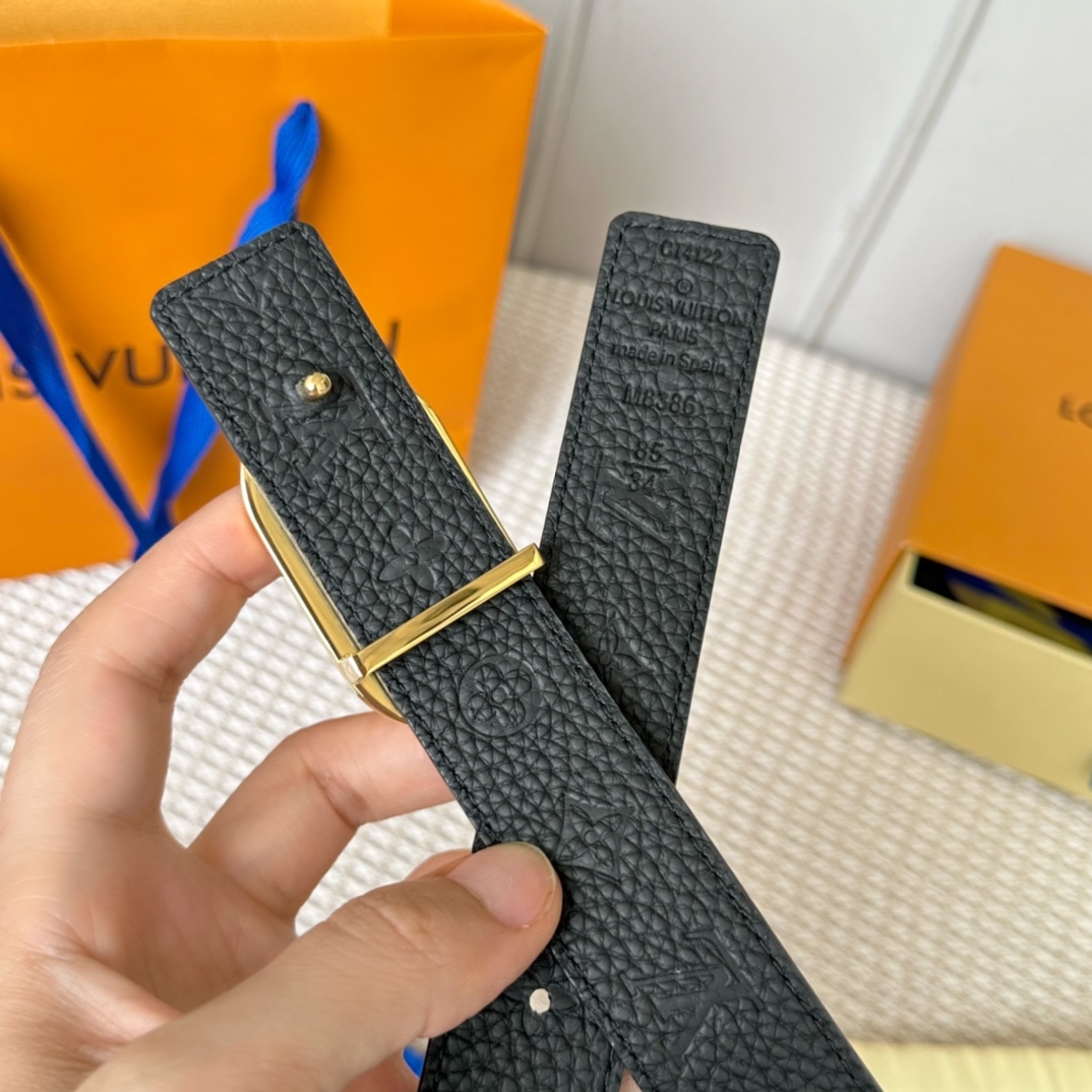 Louis Vuitton Women Belt Width 3cm