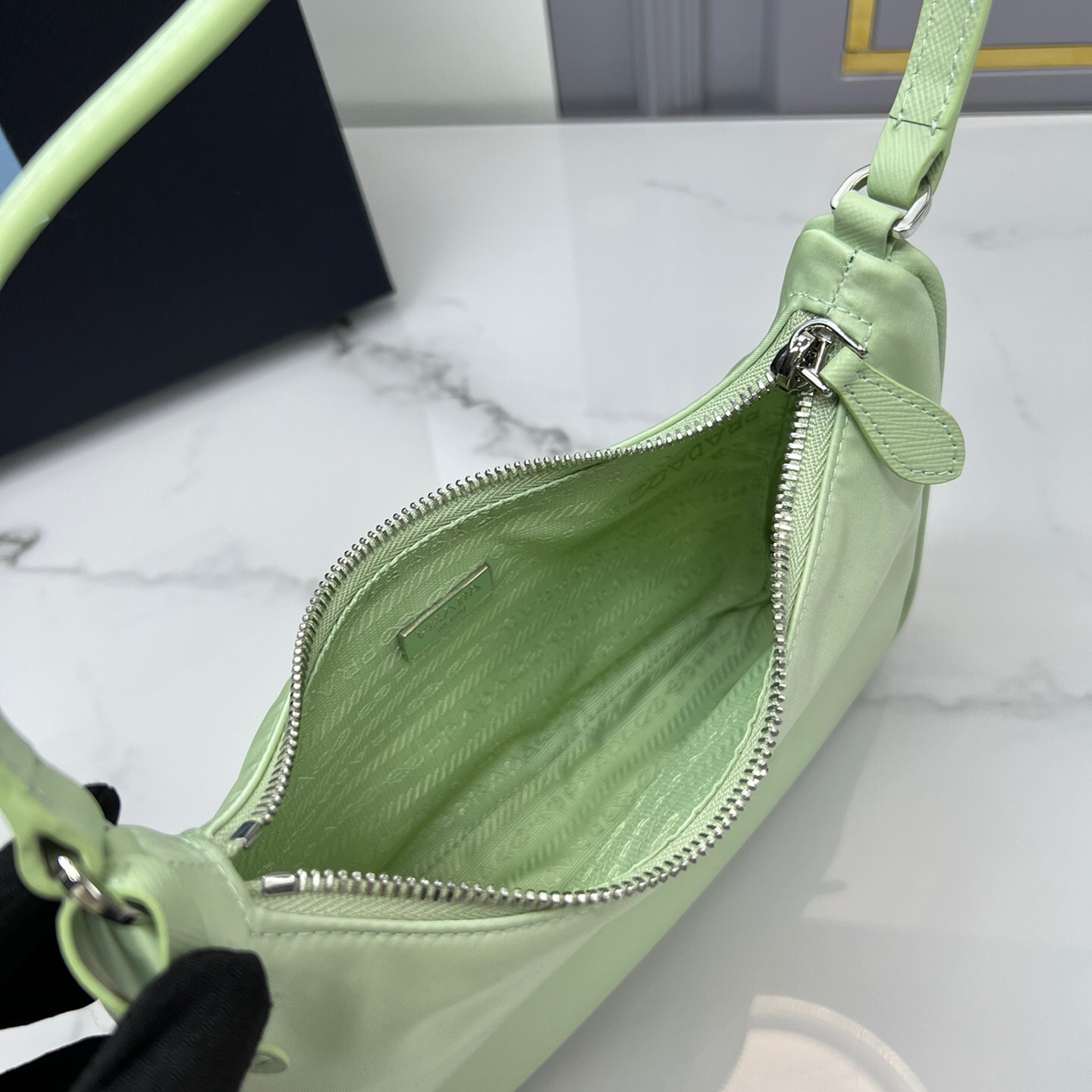 Prada 1NE204 Redition 2005 Women Bags 22*18*6.5cm