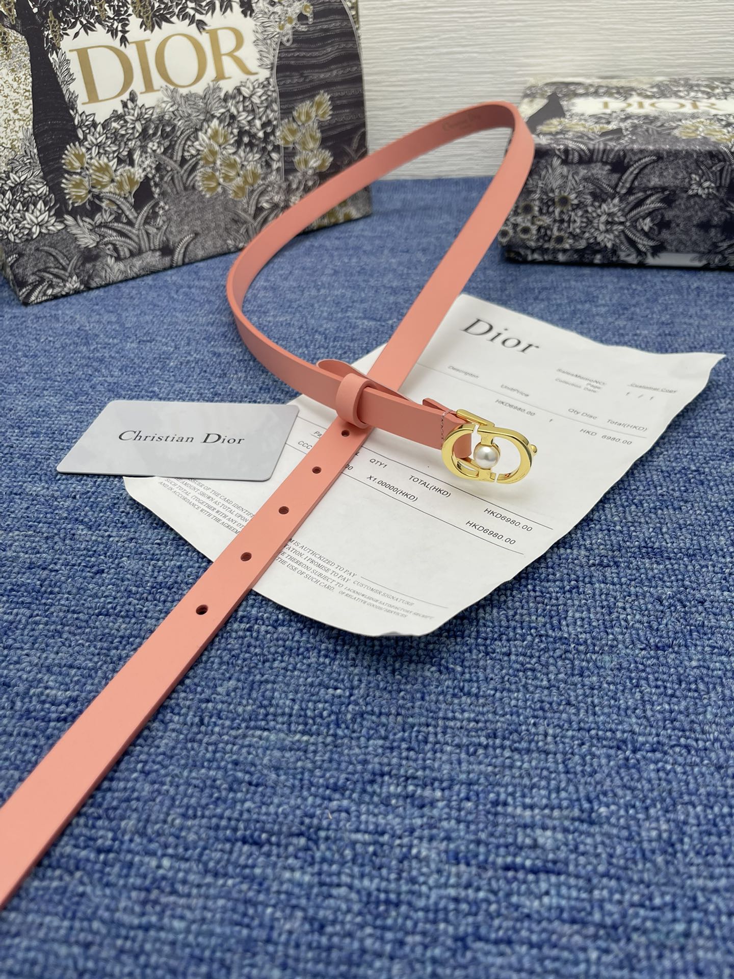 Dior Women Belt Width 2cm