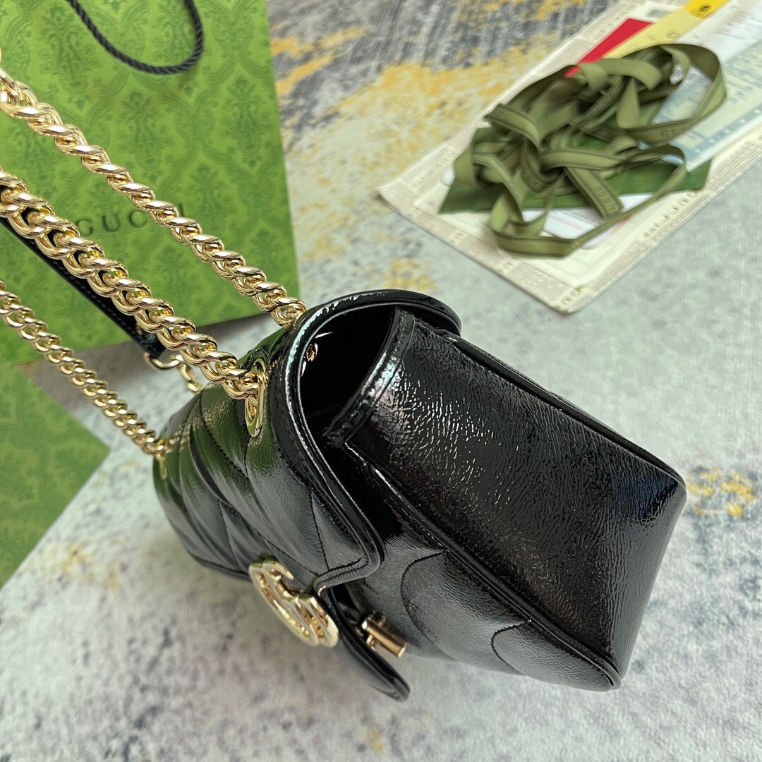 Gucci Kleine GG Marmont Shoulder Bags Size 26*15*7cm
