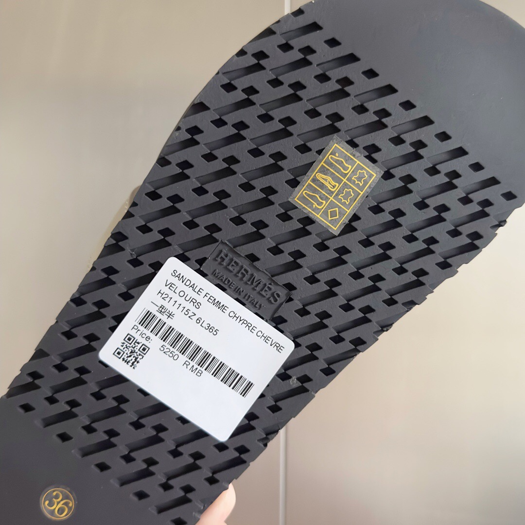 Hermes chypre Slippers Size 36-45