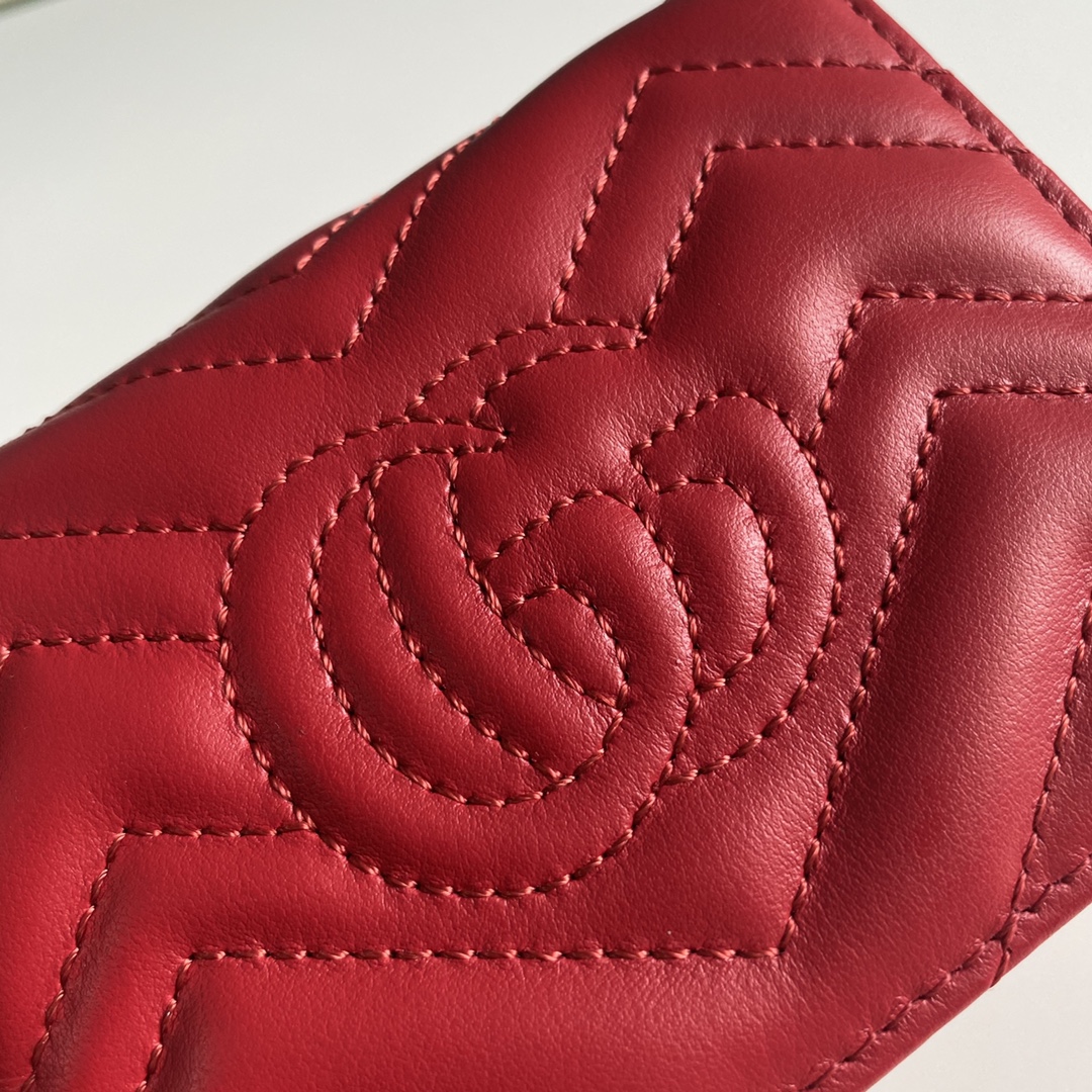 Gucci GG Marmont Women Mens Wallet Purse 11*9*3cm