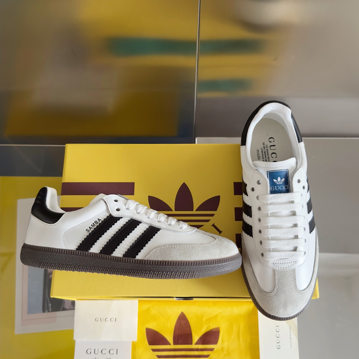 Gucci x Adidas Gazelle Sneaker Size 36-46