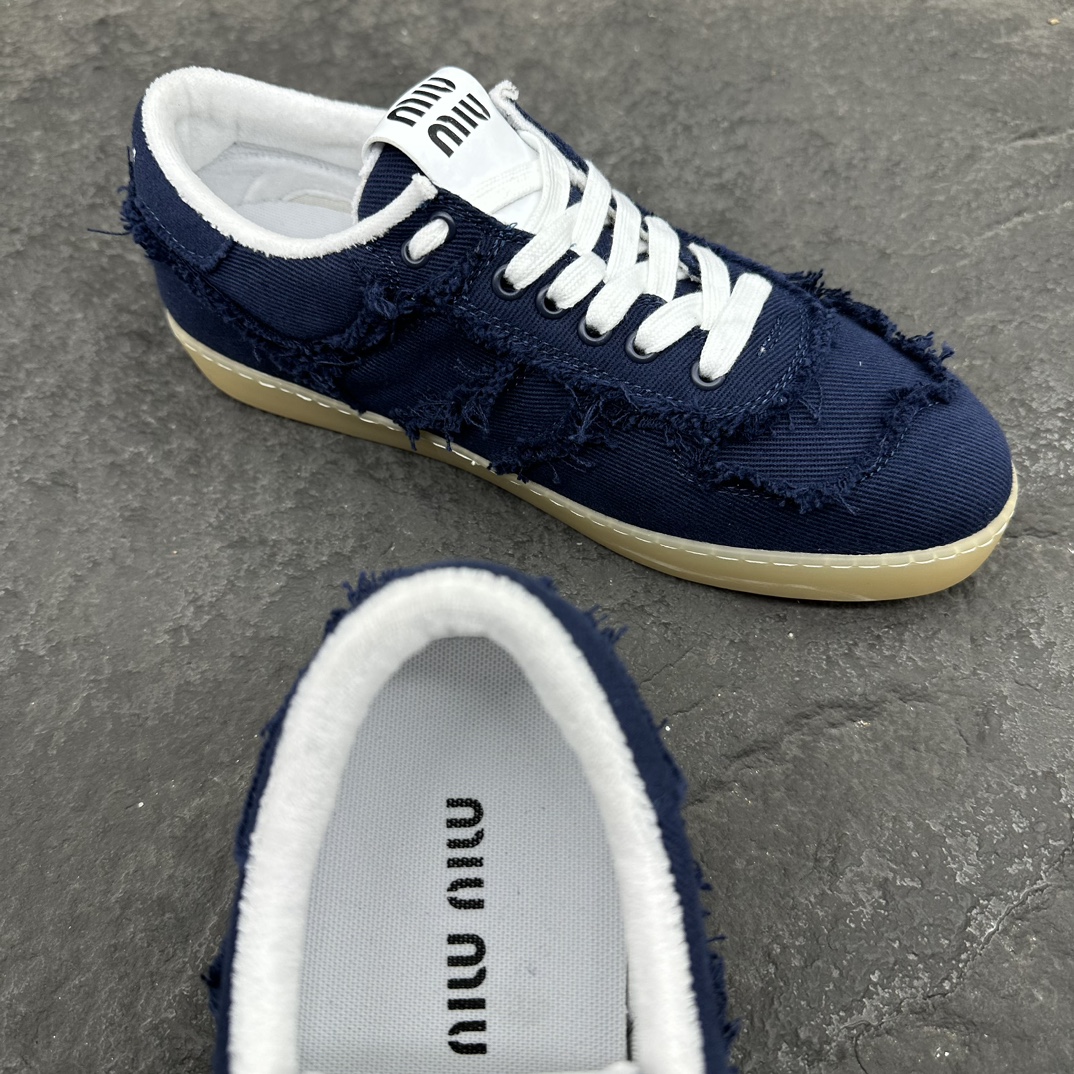 MiuMiu Denim denim fabric Sneaker Size 35-40