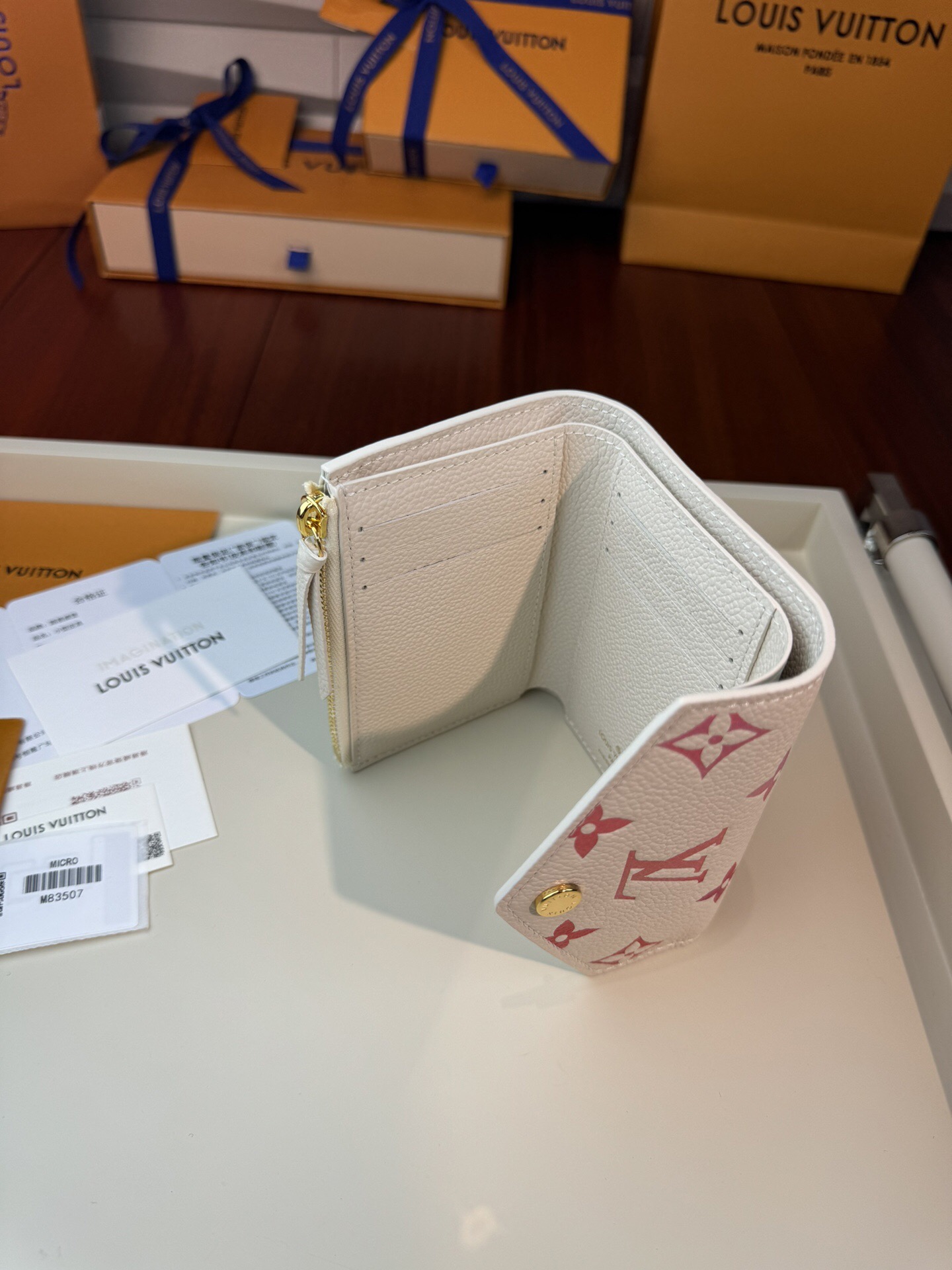 Louis Vuitton Monogram lmprint Size 12*9.5*2.5cm