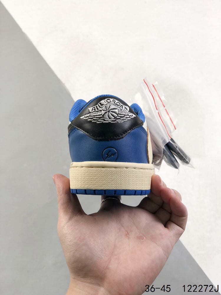 Nike Air Jordan 1 x Travis Scott Low Top Sneaker Shoes Gr. 36-46