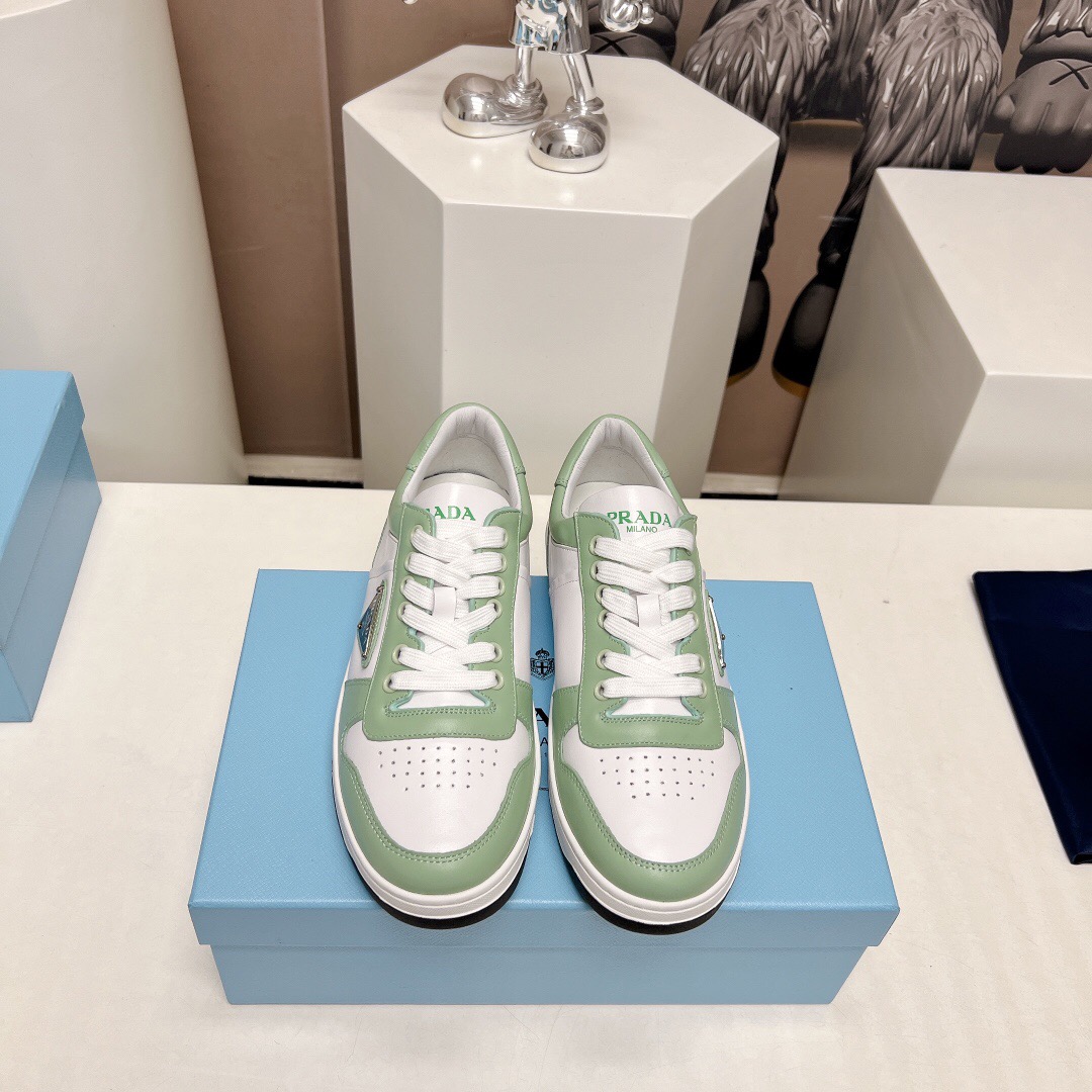 Prada Downtown Leather Sneakers Size 36-40