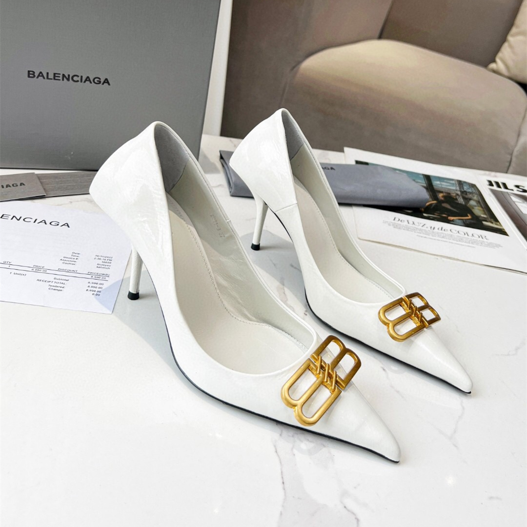 Balenciaga Square Knife BB Pumps Size 35-40 2-Color