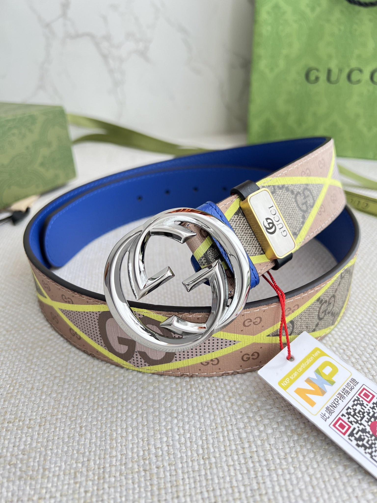 Gucci Men Belt Width 3.8cm