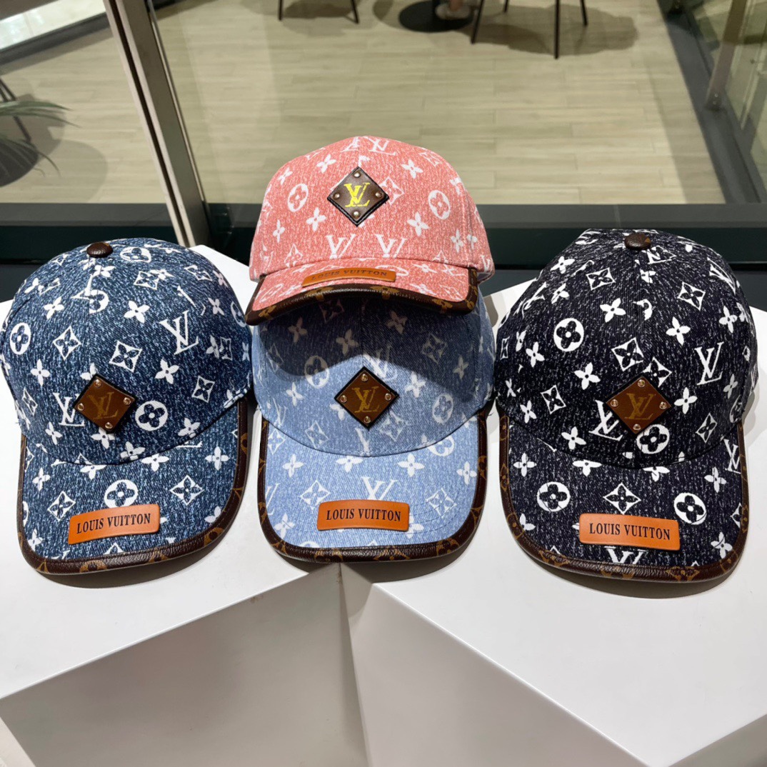Louis Vuitton Baseball Cap 4-Color