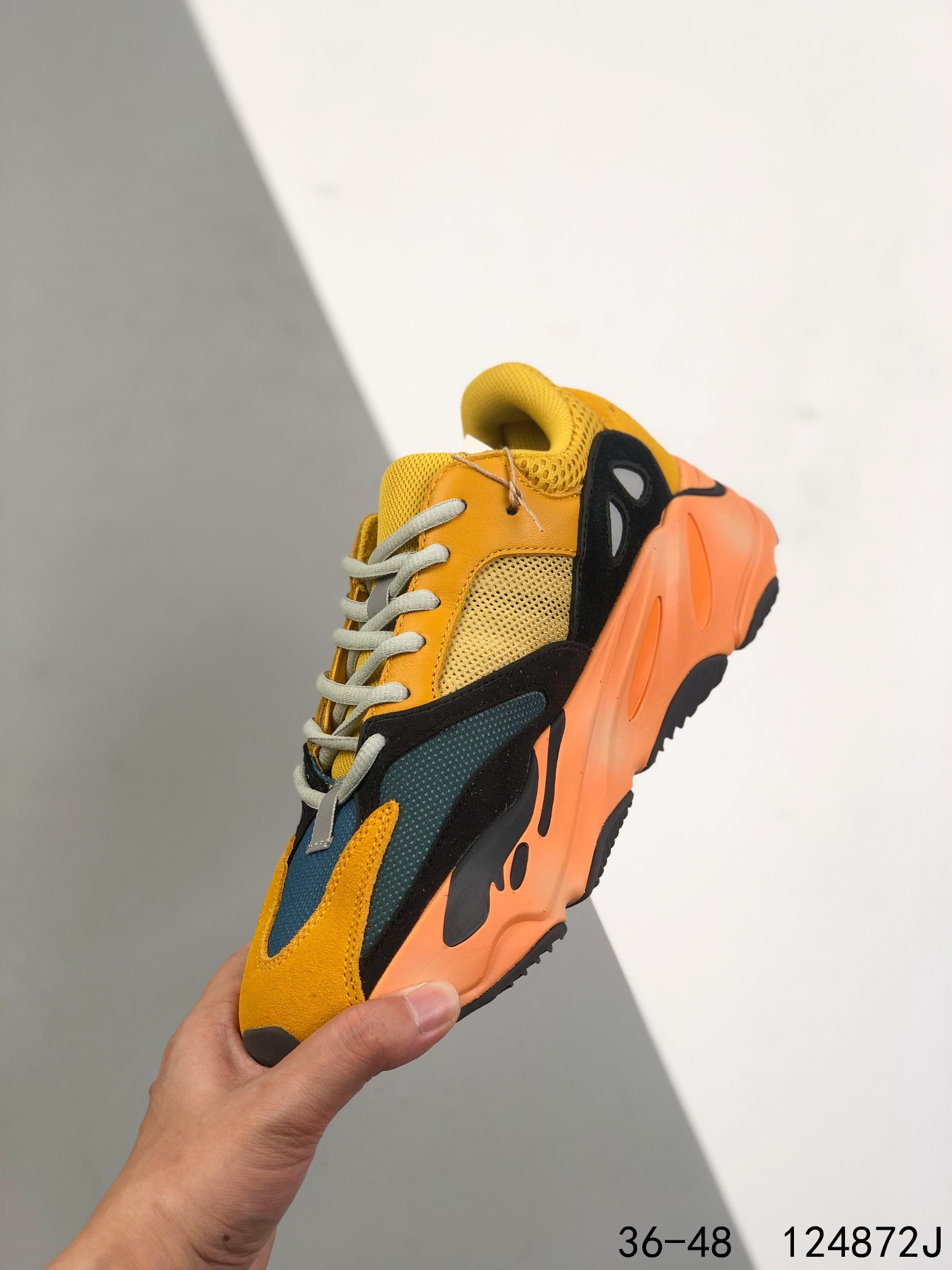 Yeezy Boost 700 V1 Sun Mens/Women's Sneakers Shoes 36 - 48