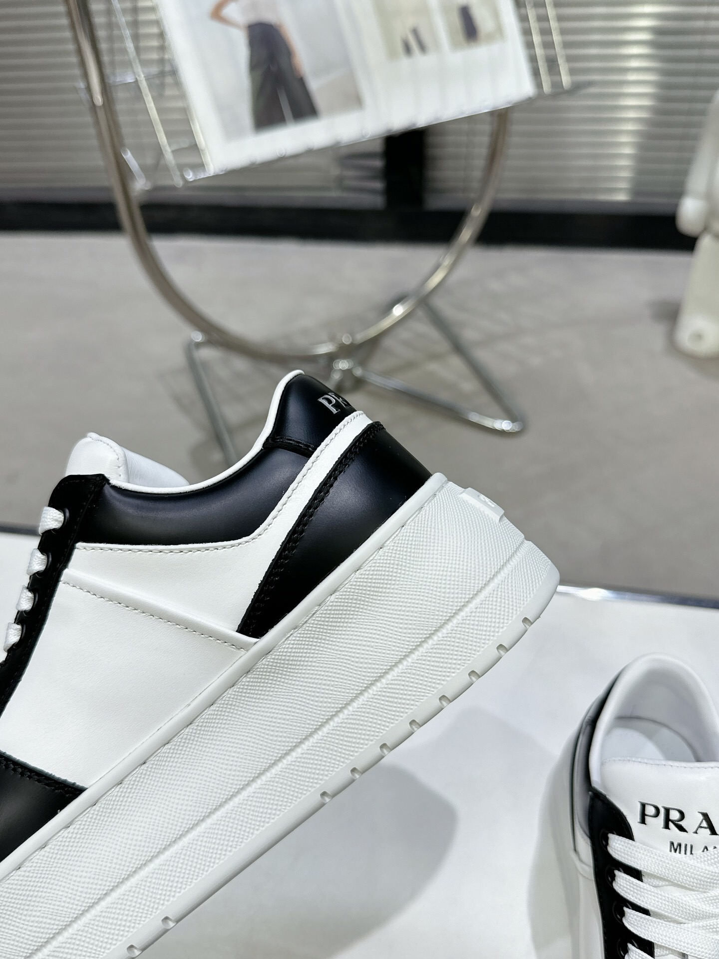 Prada 2024 New Downtown Bold leather Sneaker Size 36-41