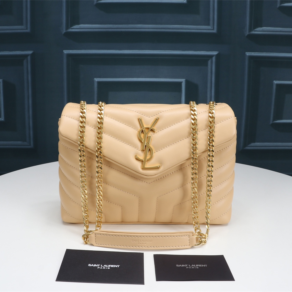 YSL Lou Lou Puffer Women Shoulder Bags 2-Size