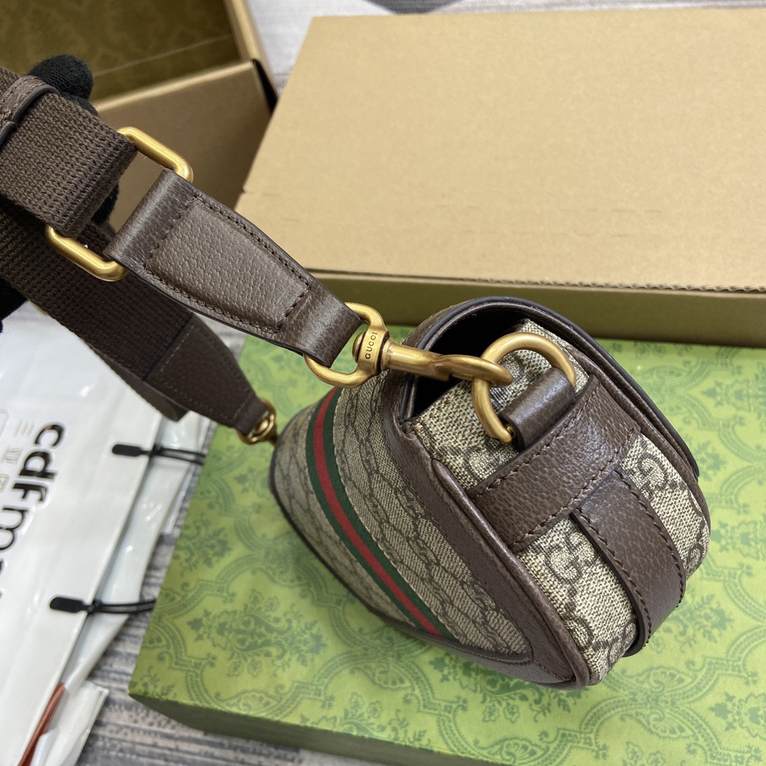 Gucci Ophidia Super-Mini Shoulder Bags Size 18.5*10*5.5cm