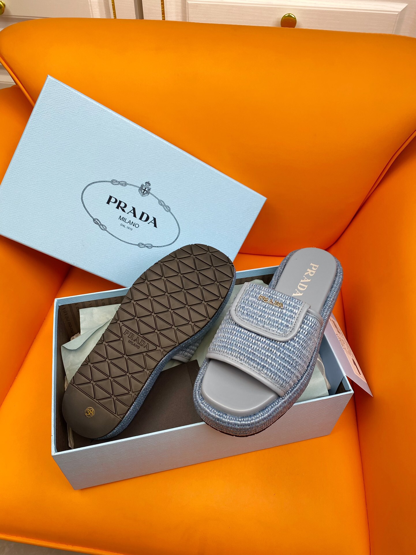 Prada 2024 New Monolith sandals Size 36-40