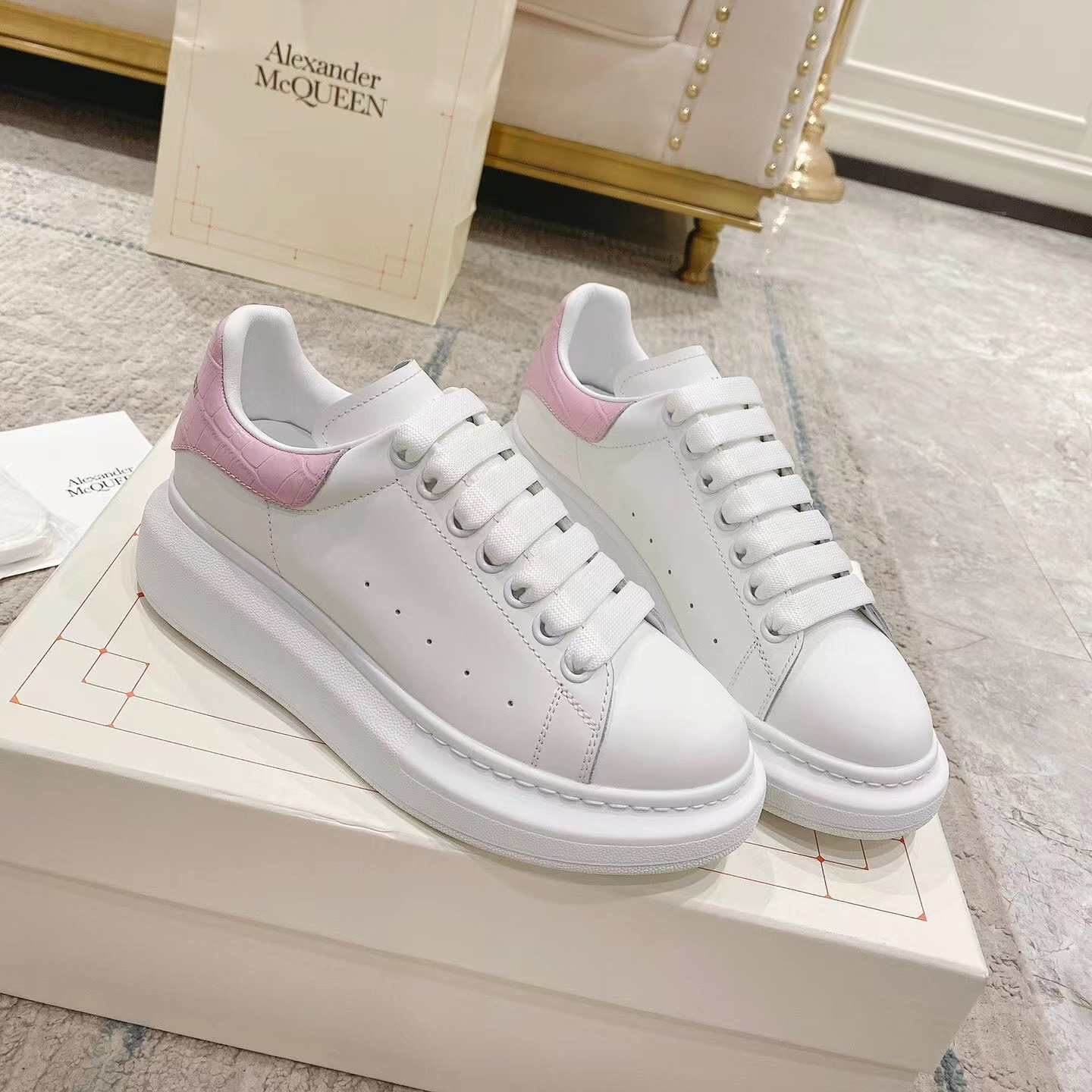 Alexander McQueen OVERSIZED Sneaker Size 35-45  7-Color