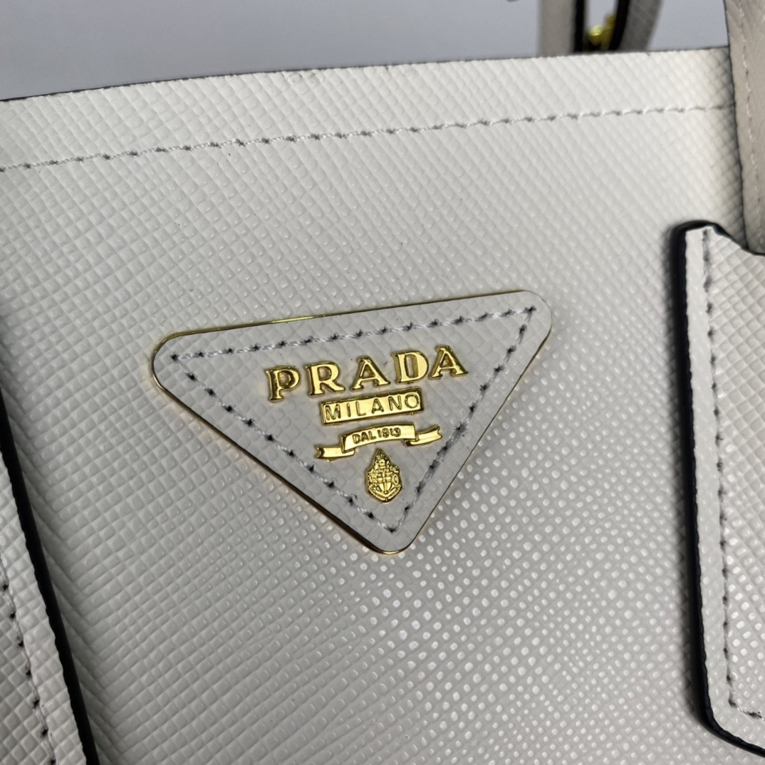 Prada 1BG443 Double Saffiano Leather Bags Size 25*18.5*12.5cm