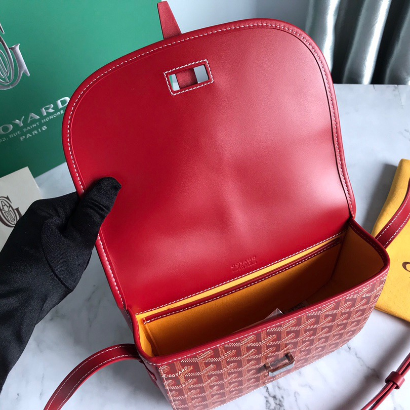 Goyard Belvedere Shoulder Bags for Men Size 22*16*7cm