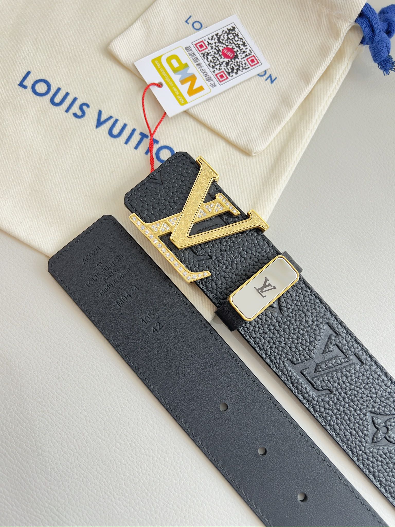 Louis Vuitton Men Belt Width 3.8cm