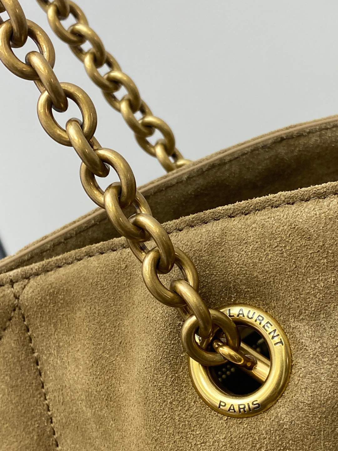 YSL Jamie 4.3 Large Pochon Women Shoulder Bags Size 34*27*3cm