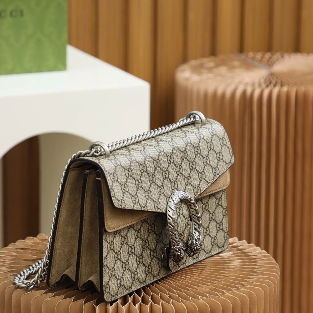 Gucci GG Supreme Dionysus Women Shoulder bags Size 28*18*9cm