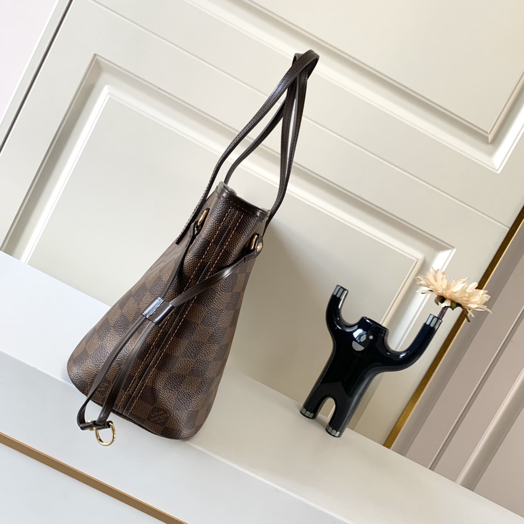 Louis Vuitton M40600 Neverfull PM Tote Bag Size 29*21*12cm