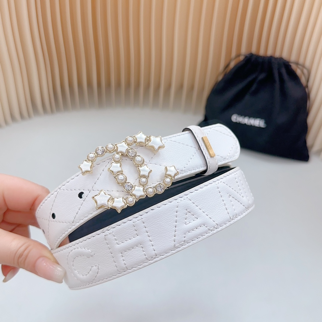 Chanel Women Belt Width 3cm